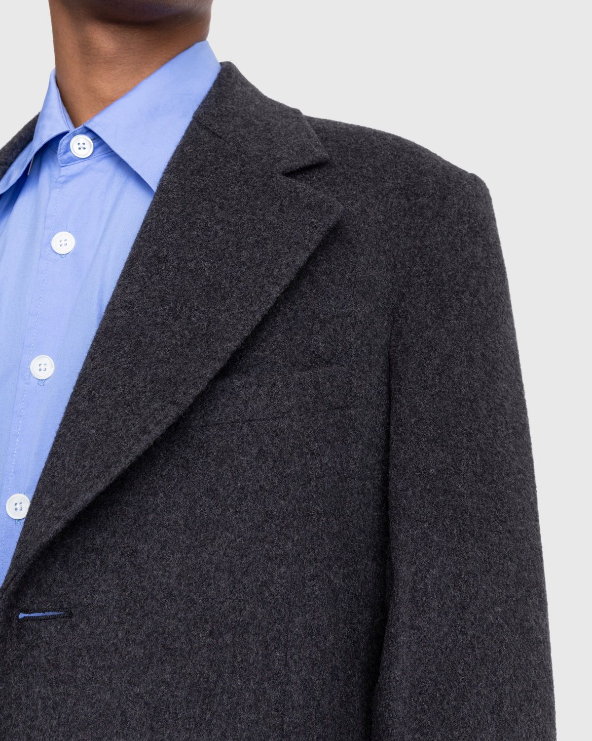 Our Legacy – Dolphin Coat Ash Grey - Outerwear - Grey - Image 8