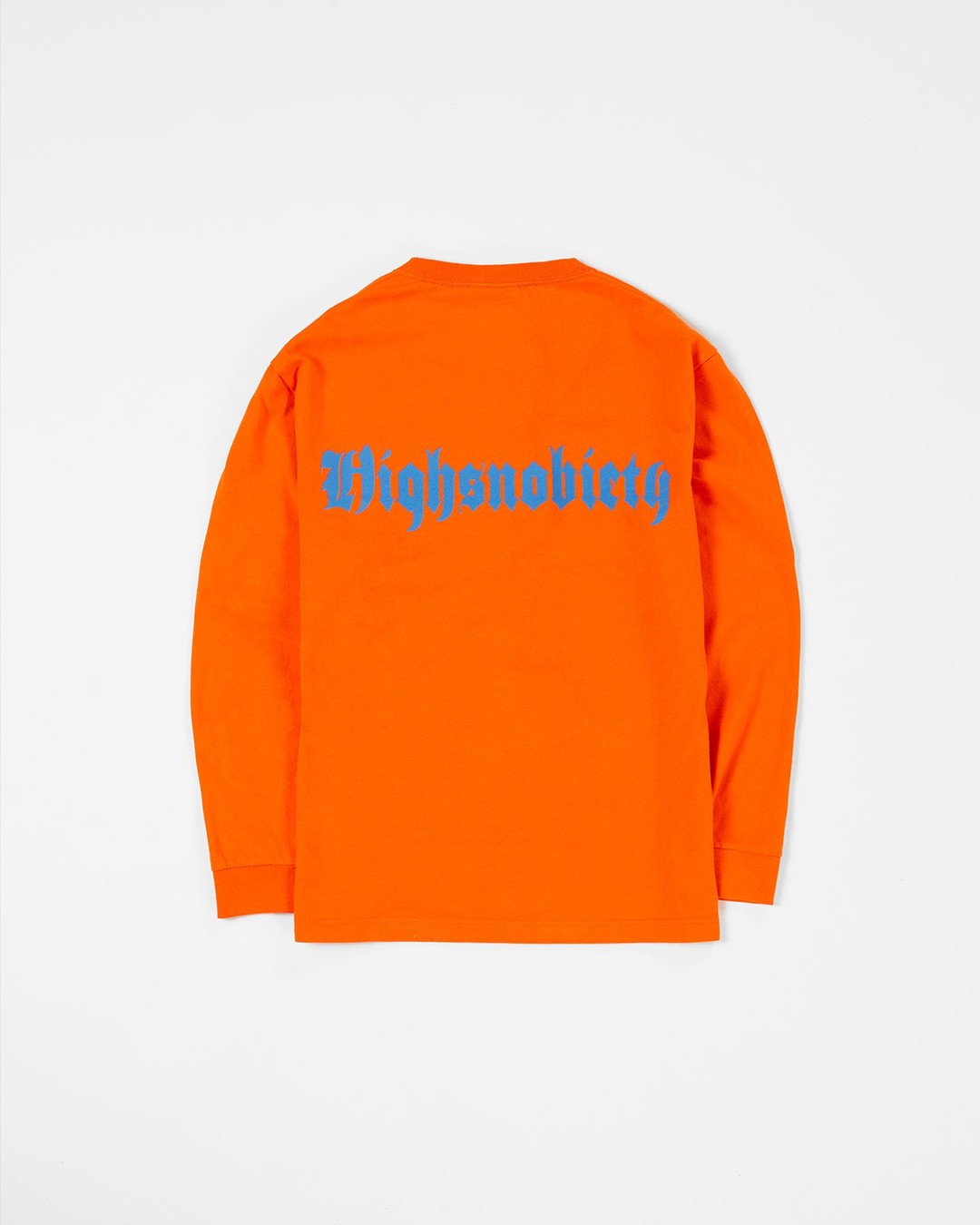 Highsnobiety – Stranger Things Hawkins Lonsleeve Orange - T-shirts - Red - Image 2