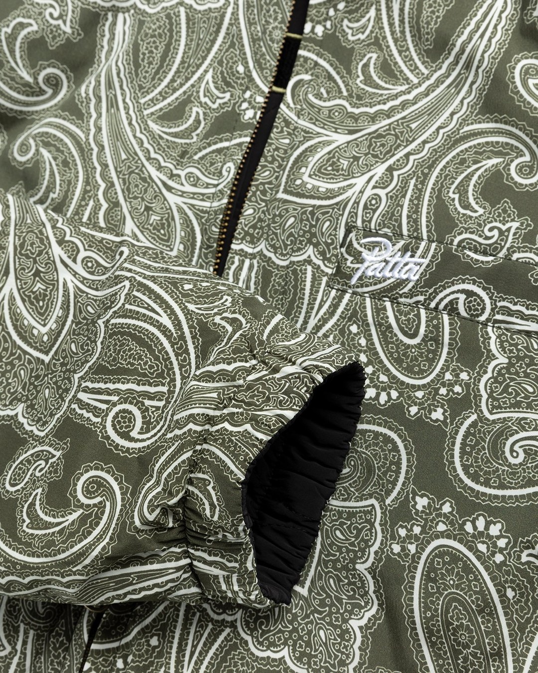 Patta – Paisley Reversible Jacket Black Paisley - Outerwear - Black - Image 10