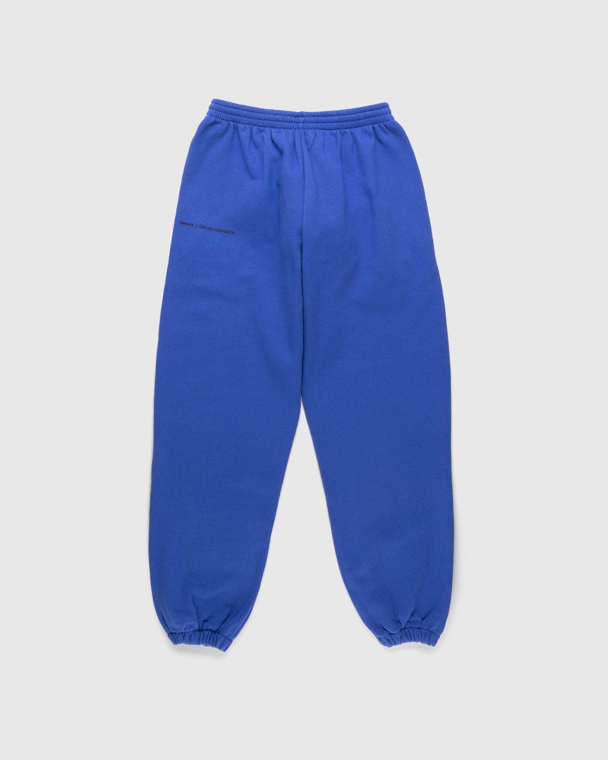 Pangaia x Haroshi – Be@rbrick Recycled Cotton Track Pants Blue - Track Pants - Blue - Image 2
