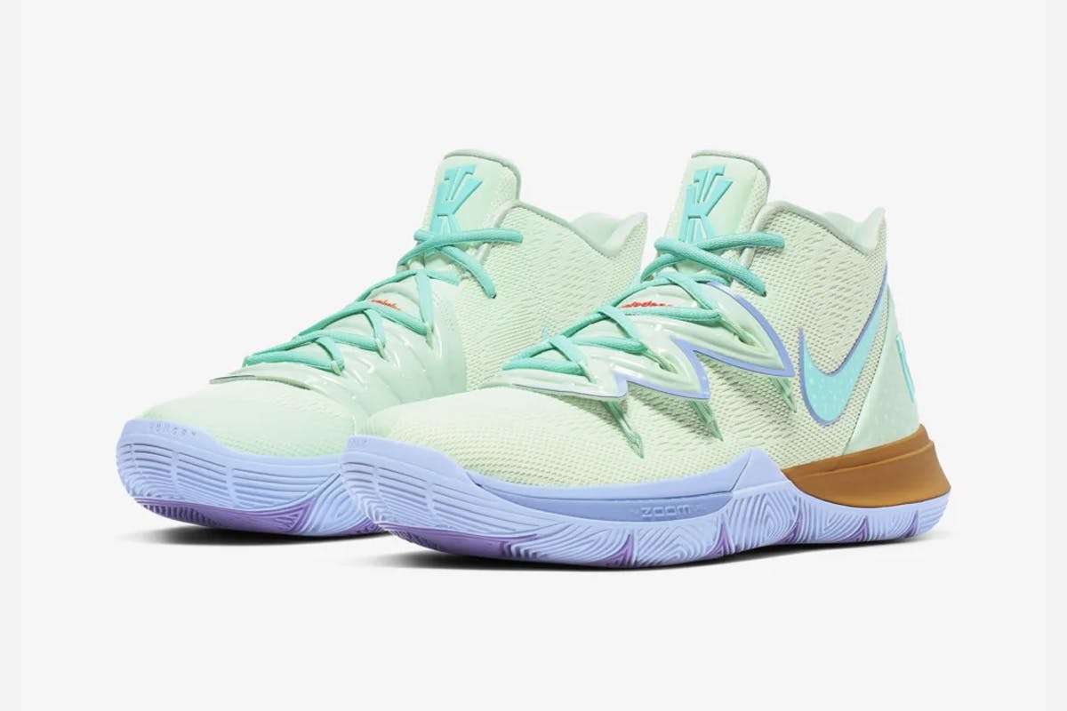 nike kyrie 5 spongebob release date price squidward Kyrie Irving nickelodeon spongebob squarepants