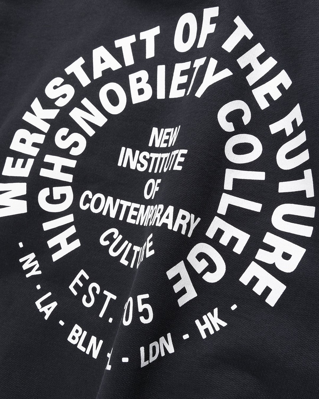 Highsnobiety – Culture Hoodie Black - Sweats - Black - Image 3