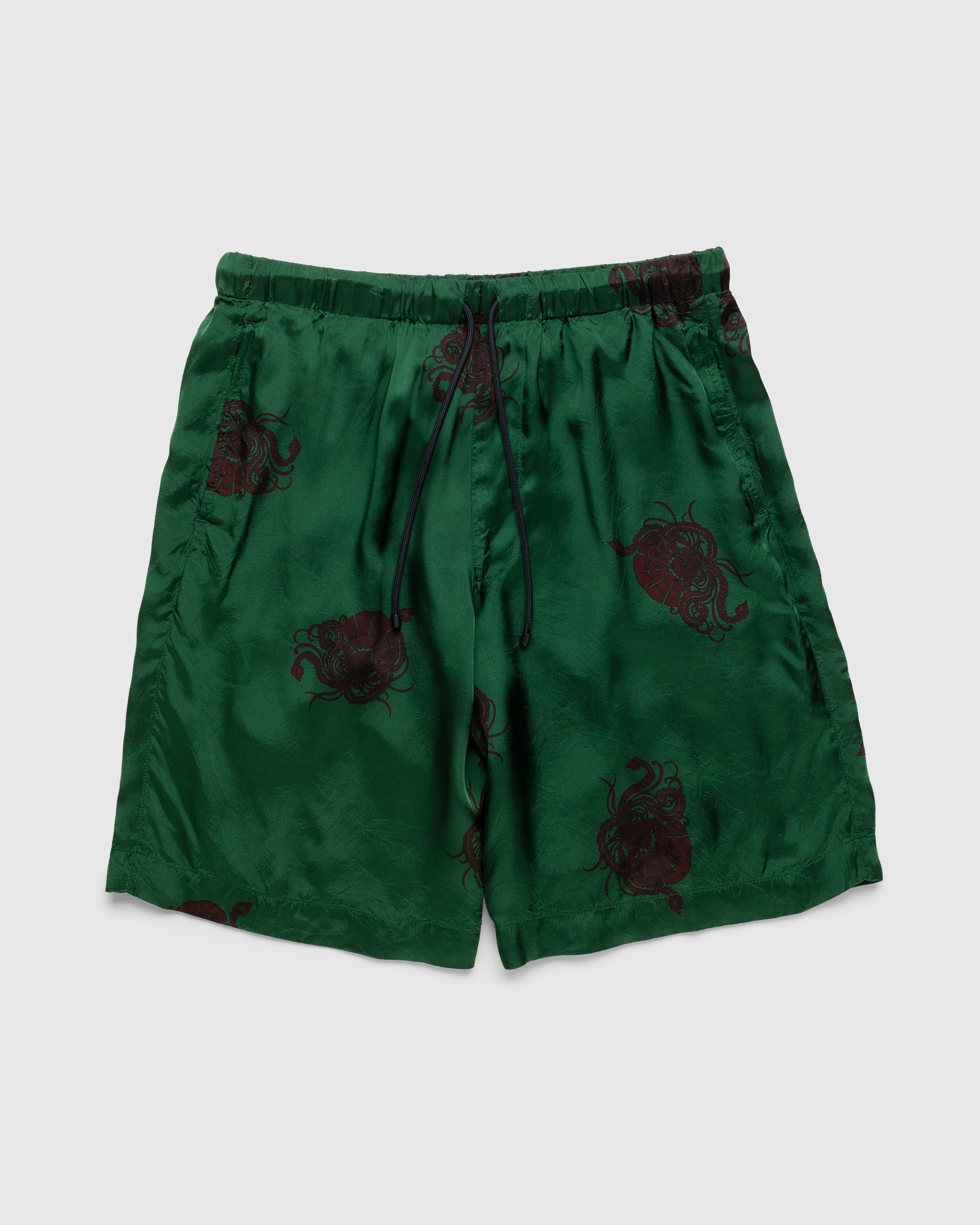 Dries van Noten – Piperi Shorts Green - Bermuda Cuts - Green - Image 1