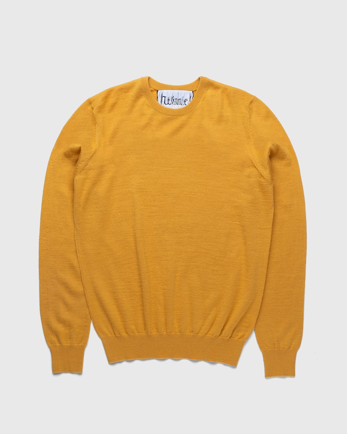 Winnie New York – Crew Sweater Mustard - Knitwear - Yellow - Image 1