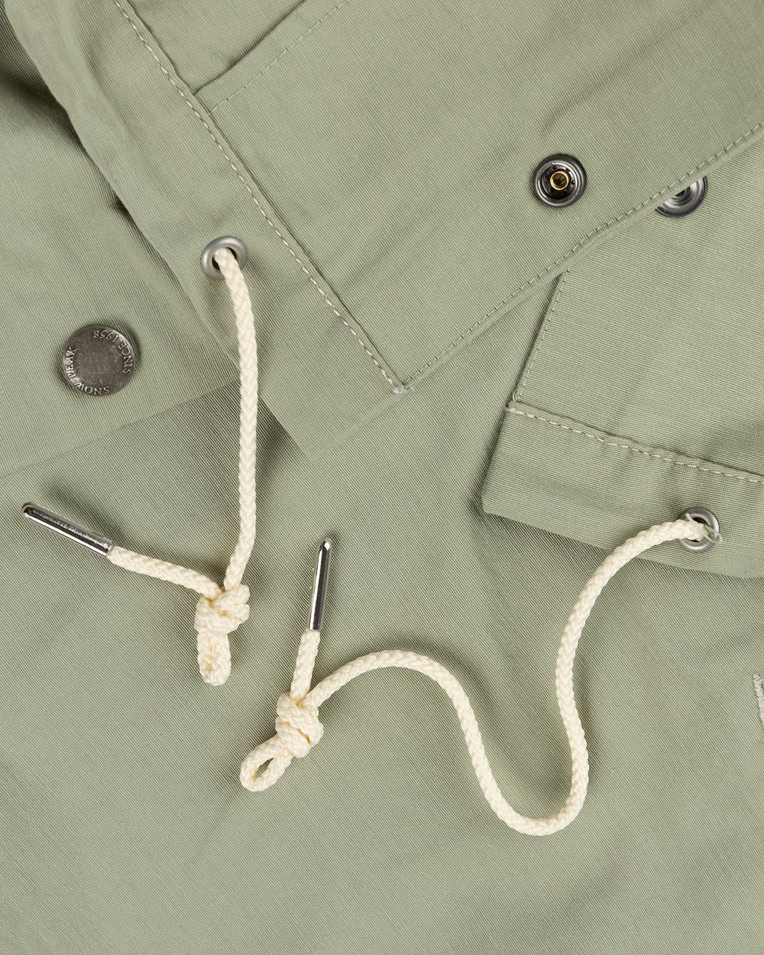 Snow Peak – Light Mountain Cloth Jacket Sage - Outerwear - Green - Image 7