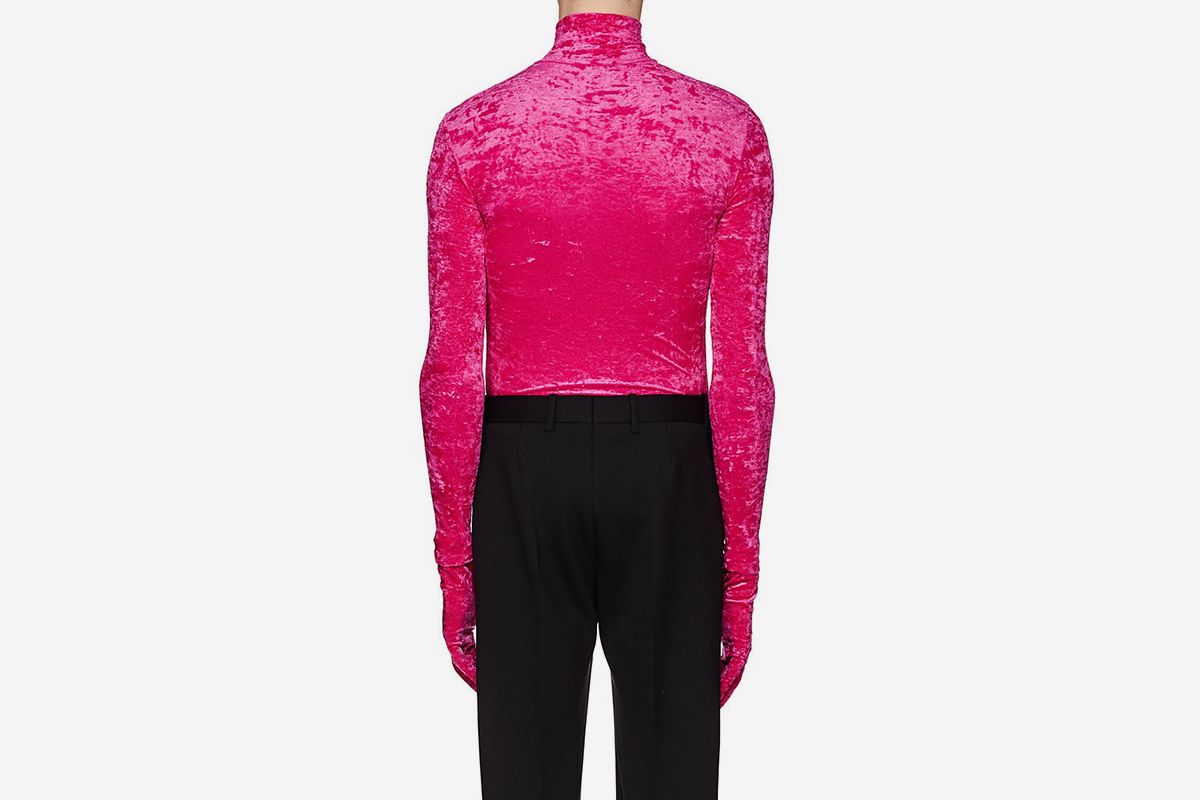 Balenciaga top with gloves top