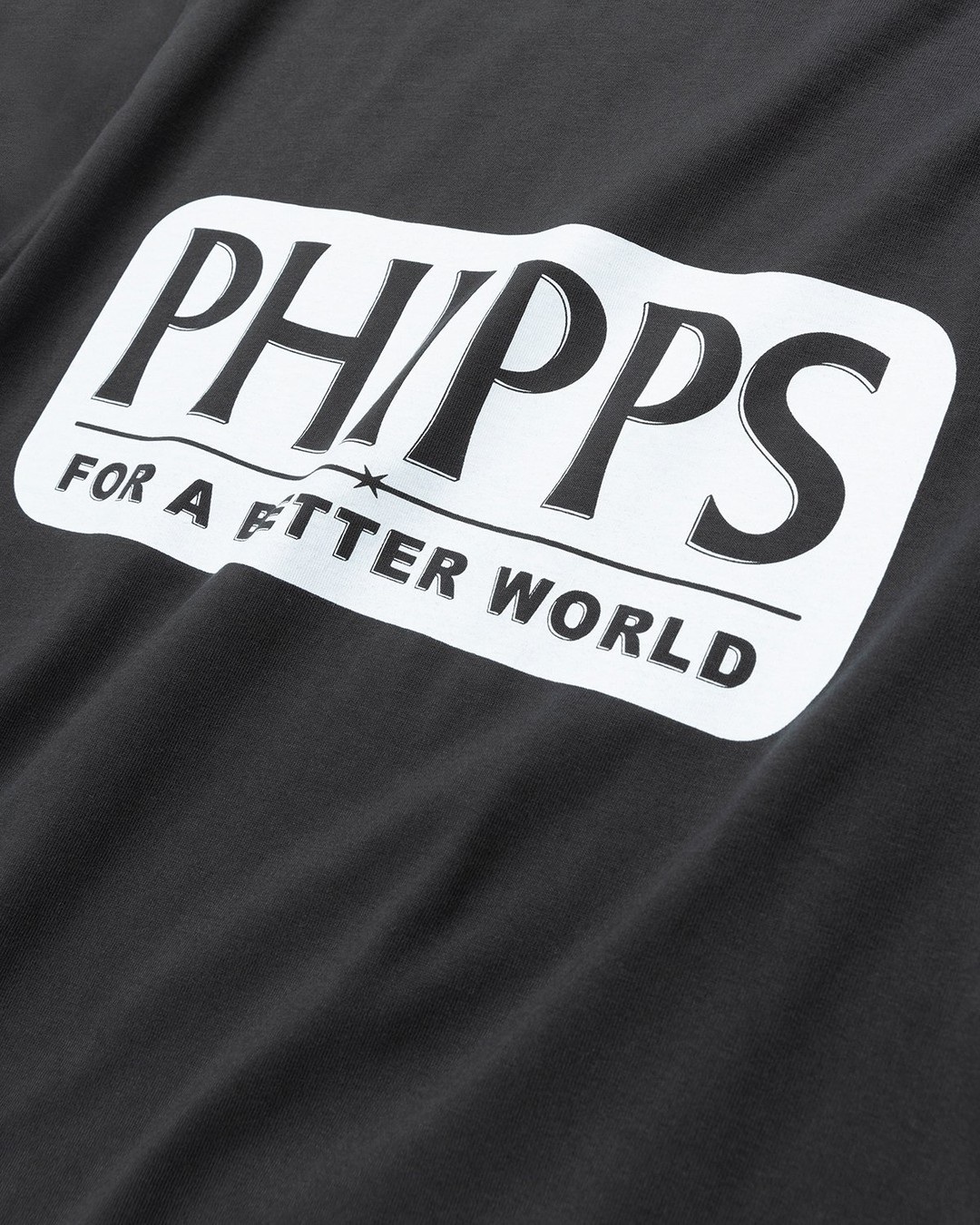 Phipps – Classic Logo T-Shirt Black - Tops - Black - Image 3