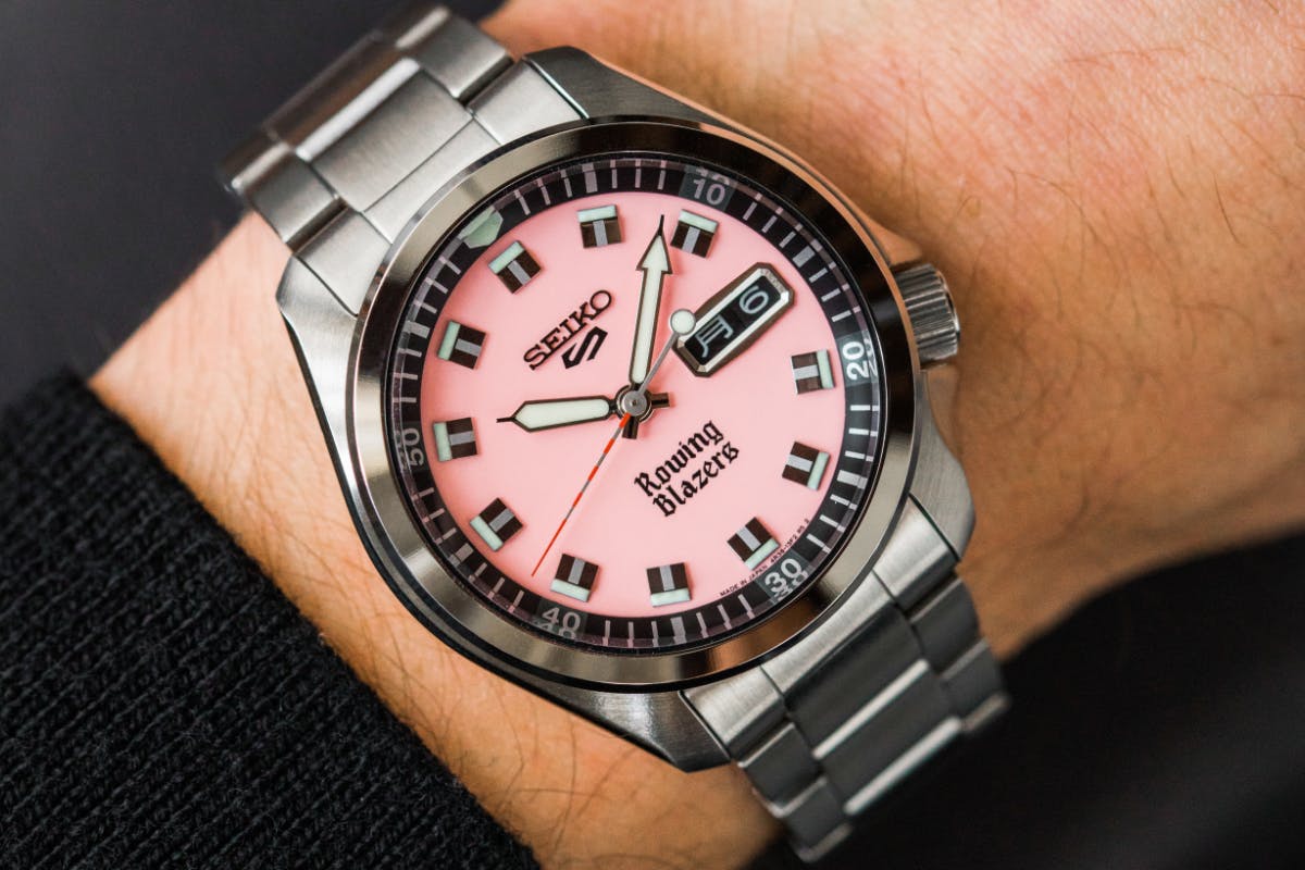 Rowing Blazers & Seiko Drop Diver Watch Collaboration