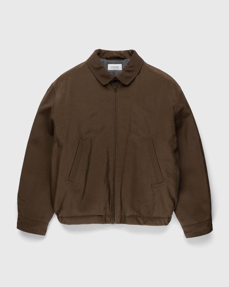 Lemaire – Water-Repellent Bomber Jacket Brown