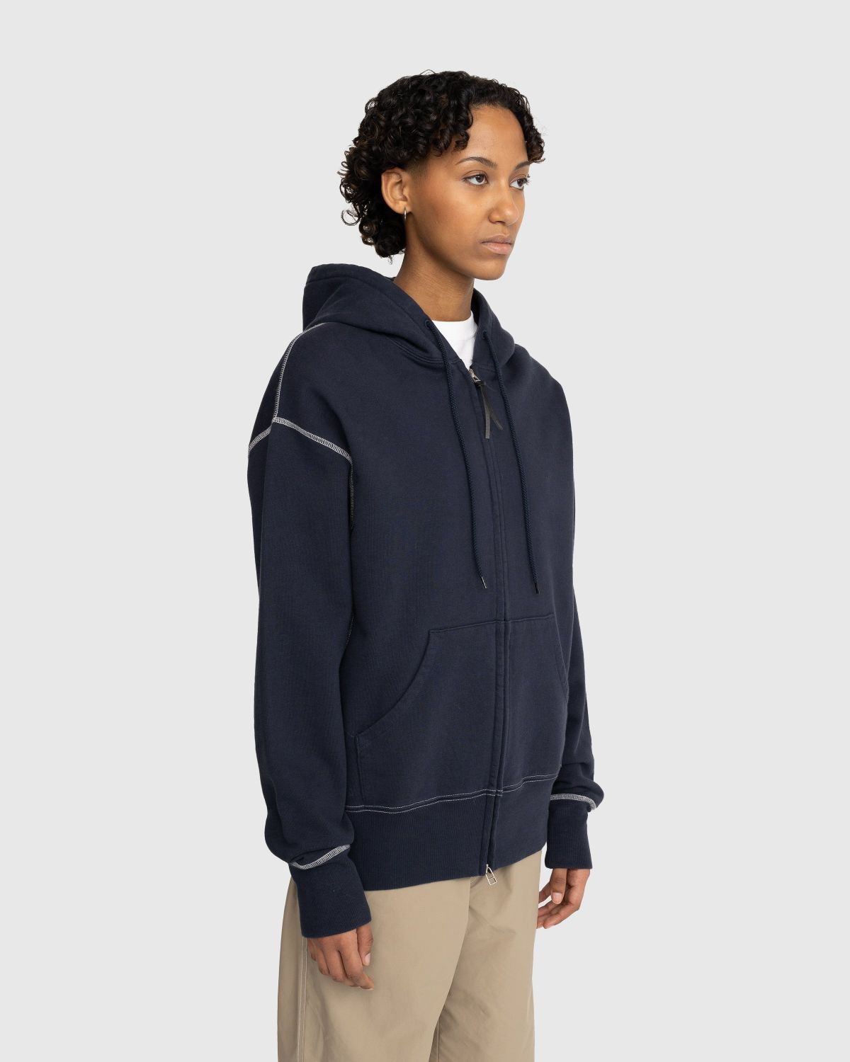 Knit stitch cheap fleece hoodie