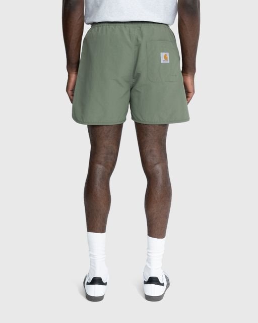 Carhartt Wip Men's Nylon Swim Boxer Shorts Green