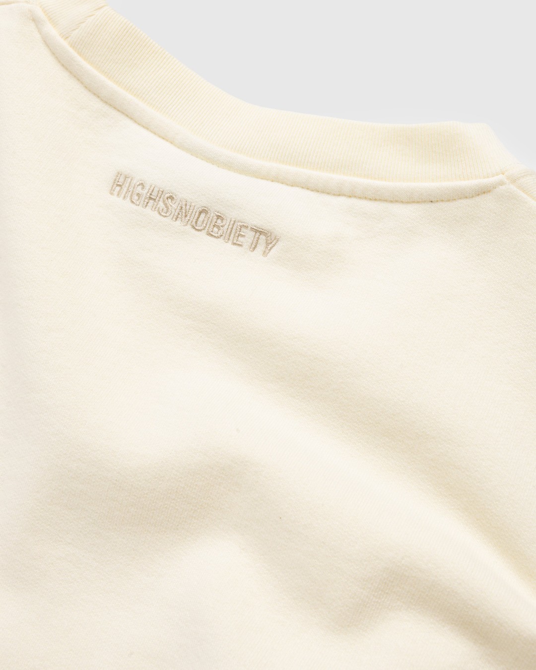 Highsnobiety – Neu York Crewneck Eggshell - Sweats - Yellow - Image 7