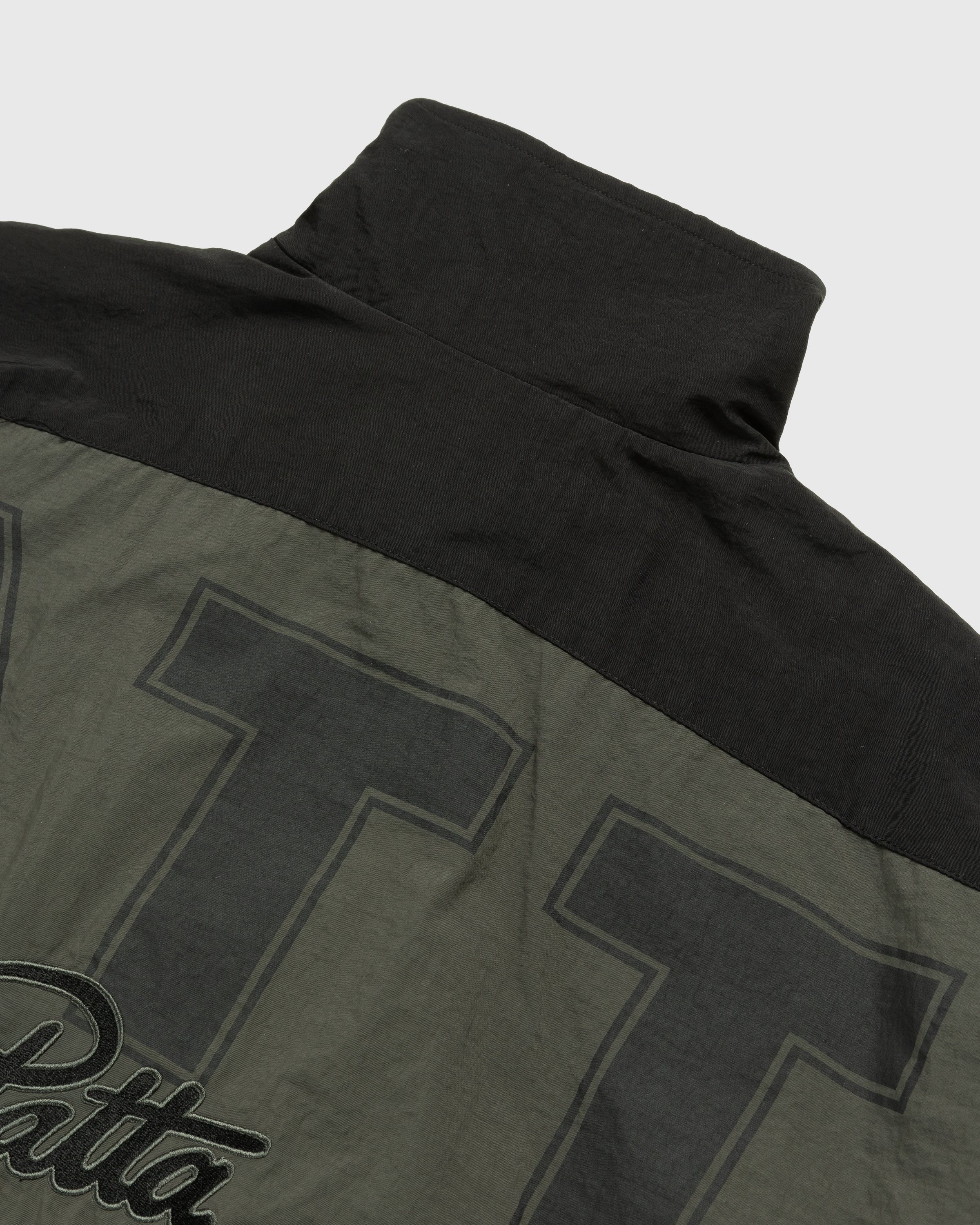 Patta – Athletic Track Jacket Black/Charcoal Grey - Outerwear - Black - Image 3