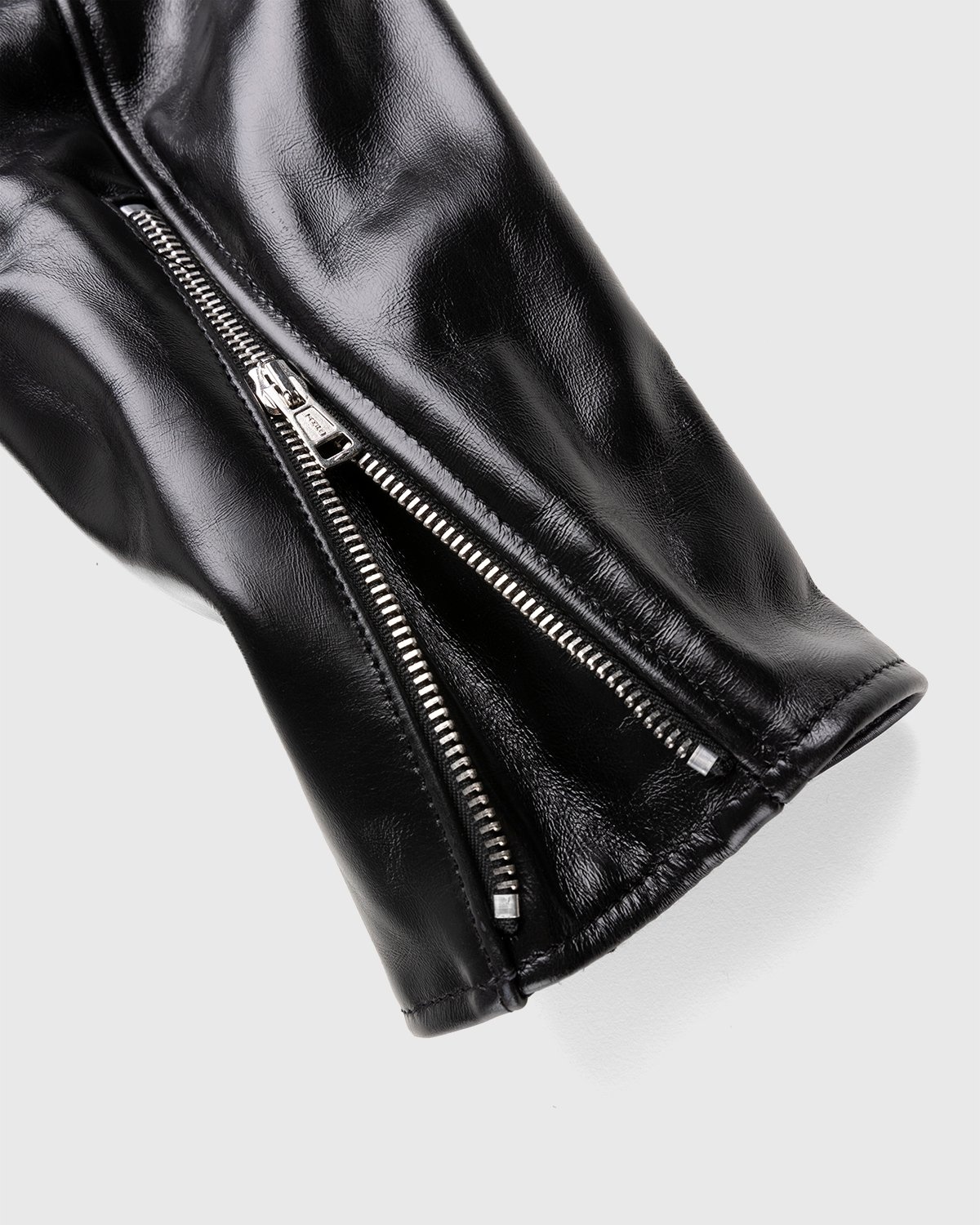 Our Legacy – Hellraiser Leather Jacket Aamon Black - Outerwear - Black - Image 5