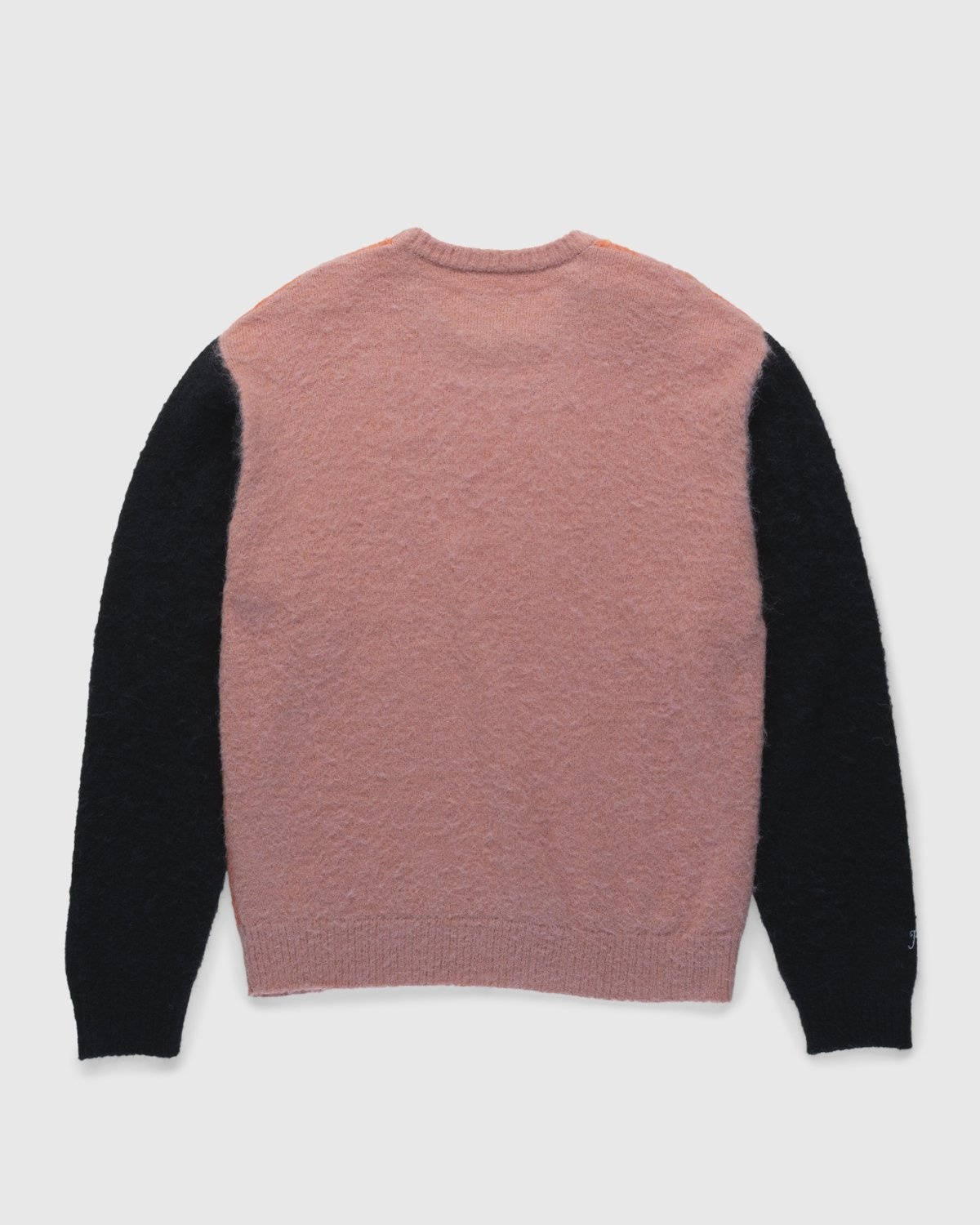 Highsnobiety – Check Alpaca Sweater Multi Red - Crewnecks - Red - Image 2