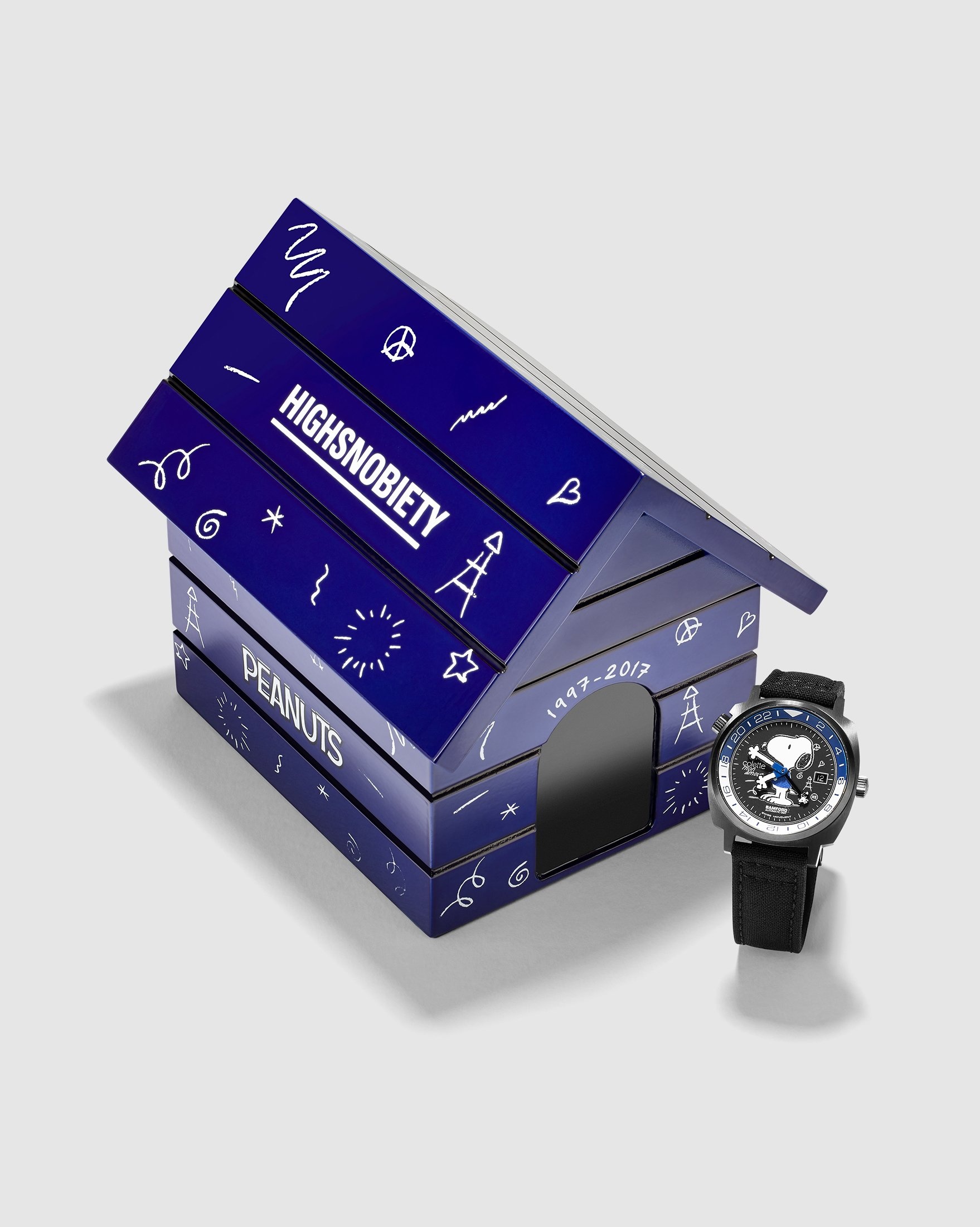 Colette Mon Amour – Bamford Snoopy Watch Black - Watches - Black - Image 4