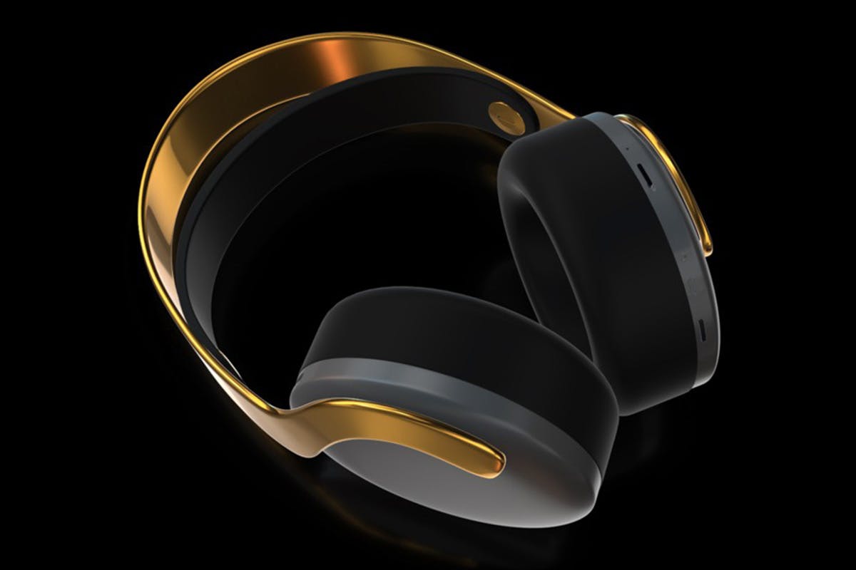 Truly Exquisite Gold PS5 console