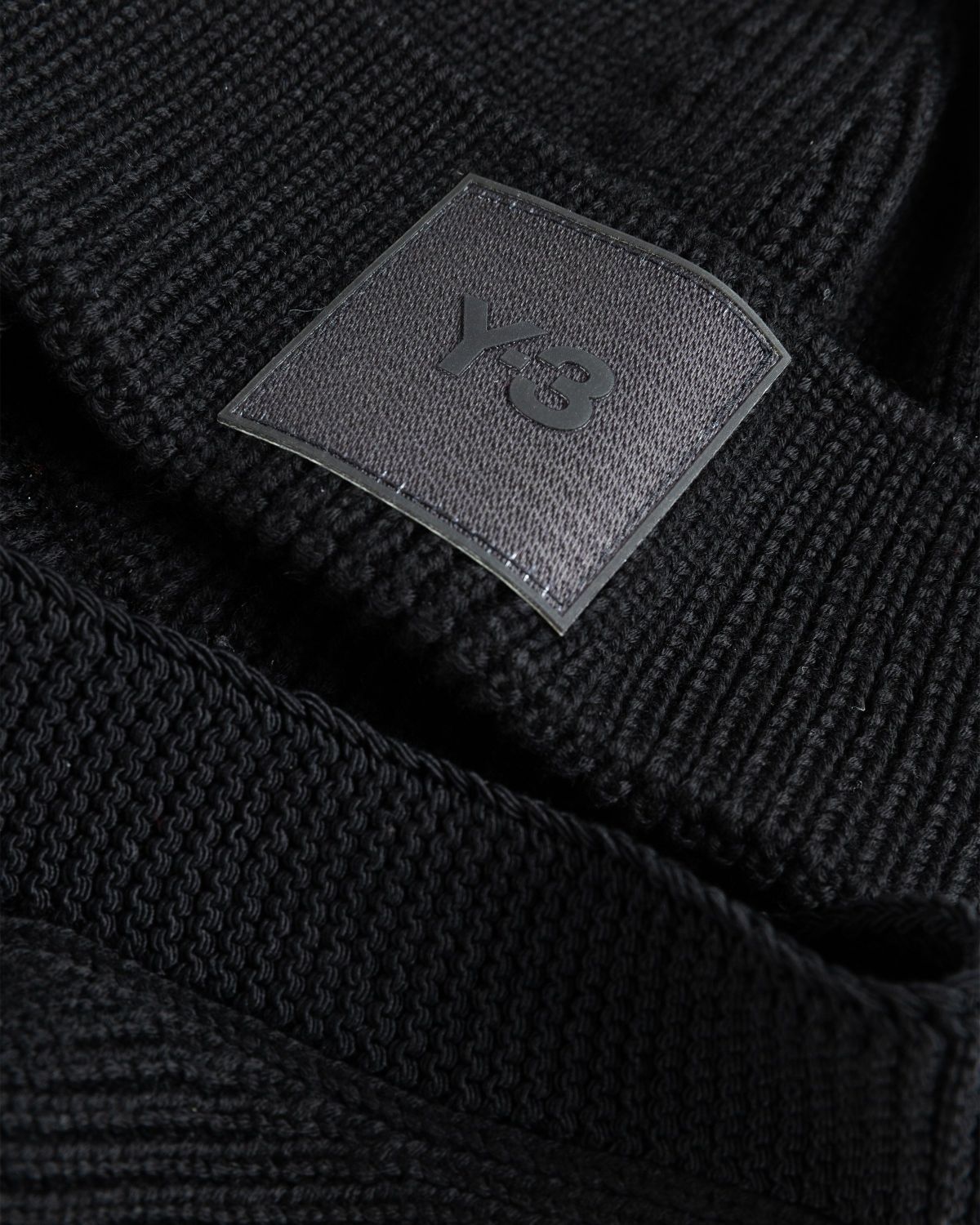 Y-3 – Icon Beanie - Hats - Grey - Image 5