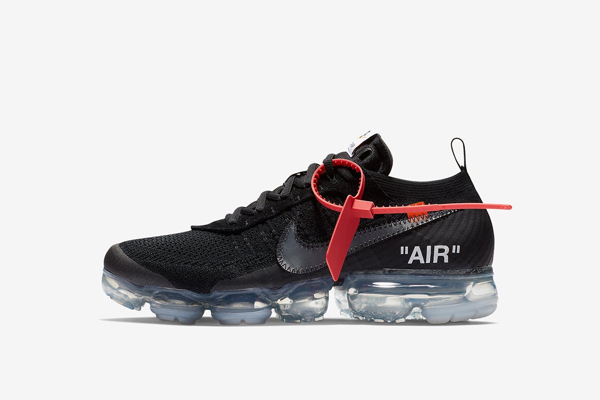 vapormax black GOAT Nike The Ten OFF-WHITE c/o Virgil Abloh