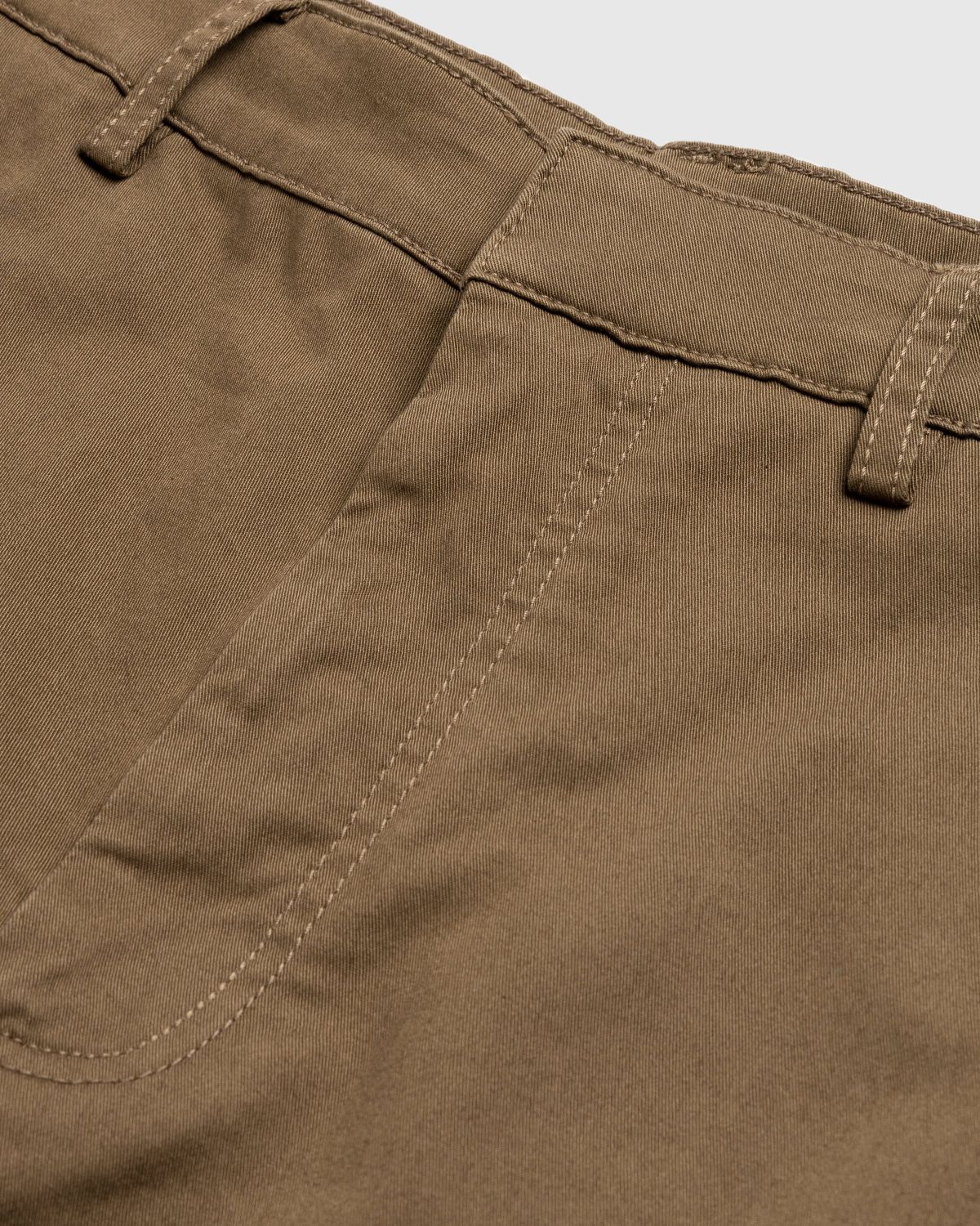 Trussardi – Trouser Shorts Gabardine Piece Dyed - Shorts - Brown - Image 6