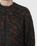 Acne Studios – Hairy Zippered Cardigan Forest Green/Orange - Knitwear - Green - Image 6