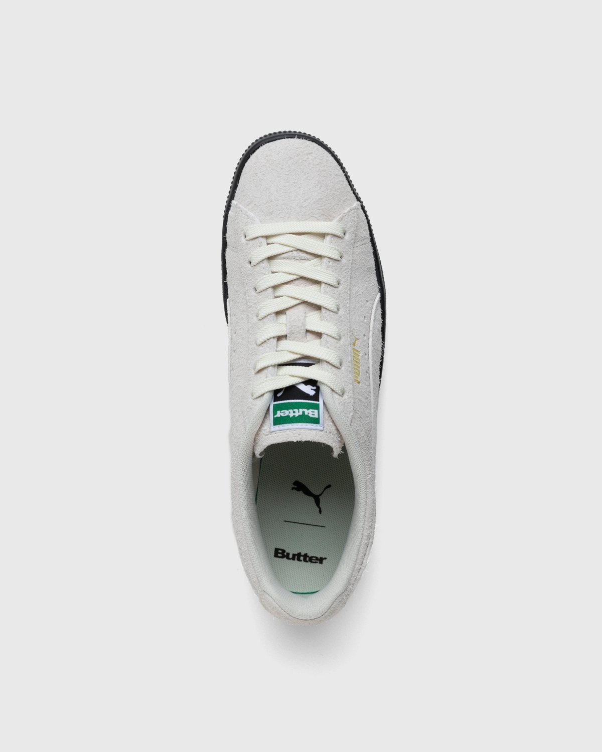 Puma x Butter Goods – Suede VTG Whisper White/Puma Black - Sneakers - Green - Image 6