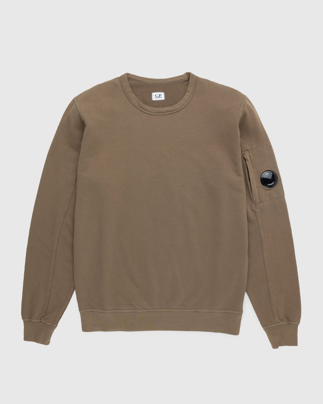 C.P. Company – Light Fleece Sweatshirt Lead Grey - Sweats - Grey - Image 1