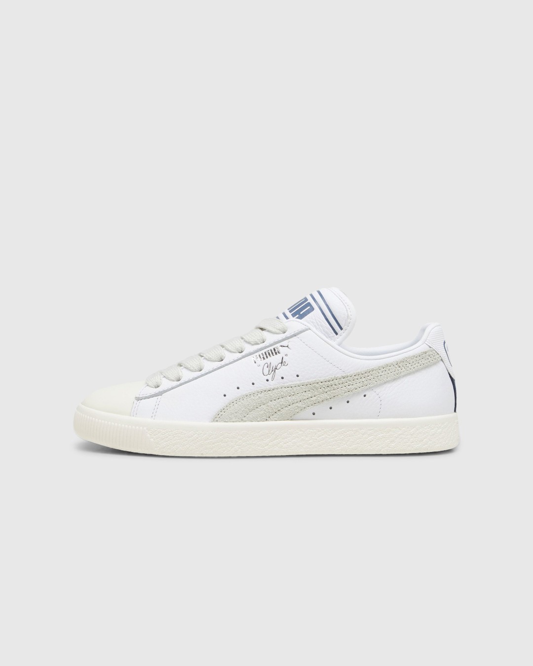 Puma – Clyde Rhuigi Pristine/Sedate Gray/White - Sneakers - White - Image 2
