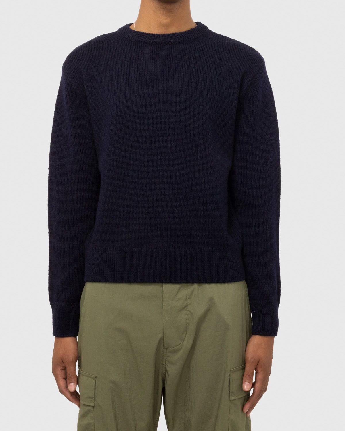 Dries van Noten – Nelson Sweater Blue - Knitwear - Blue - Image 5