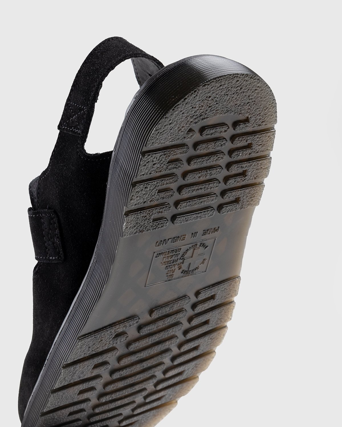 Dr. Martens – Jorge Black Repello Calf Suede - Sandals & Slides - Black - Image 6