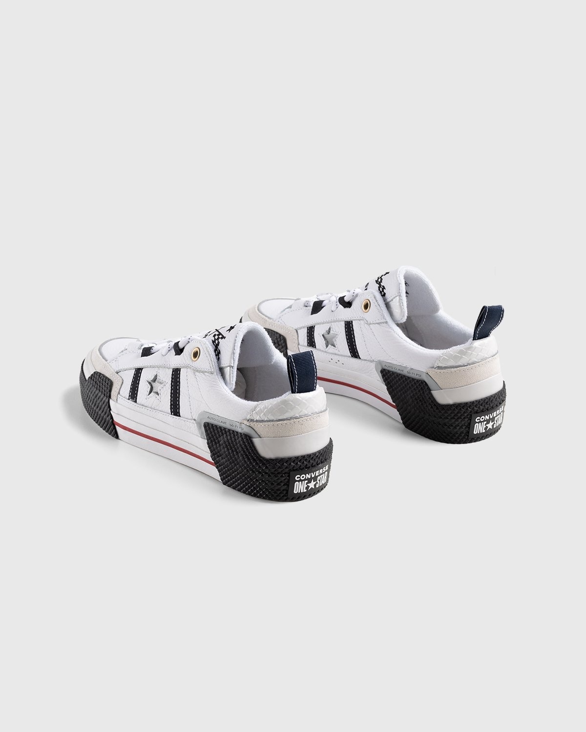 Converse x IBN Japser – One Star Ox White/Black/White - Low Top Sneakers - White - Image 3
