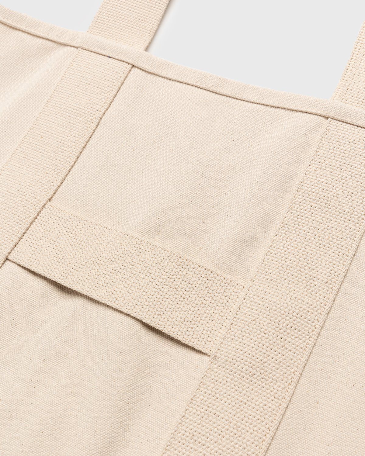 Highsnobiety – Large Canvas "H" Tote Natural - Bags - Beige - Image 5