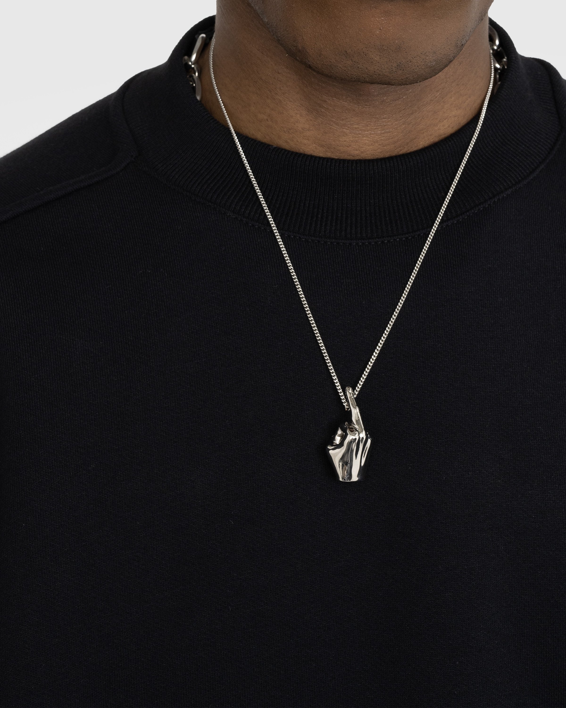 Y/Project – Fuck U Pendant Necklace Silver - Jewelry - Silver - Image 2