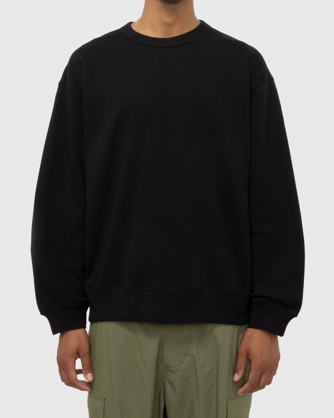 Dries van Noten – Hax Oversized Crewneck Black - Sweats - Black - Image 2