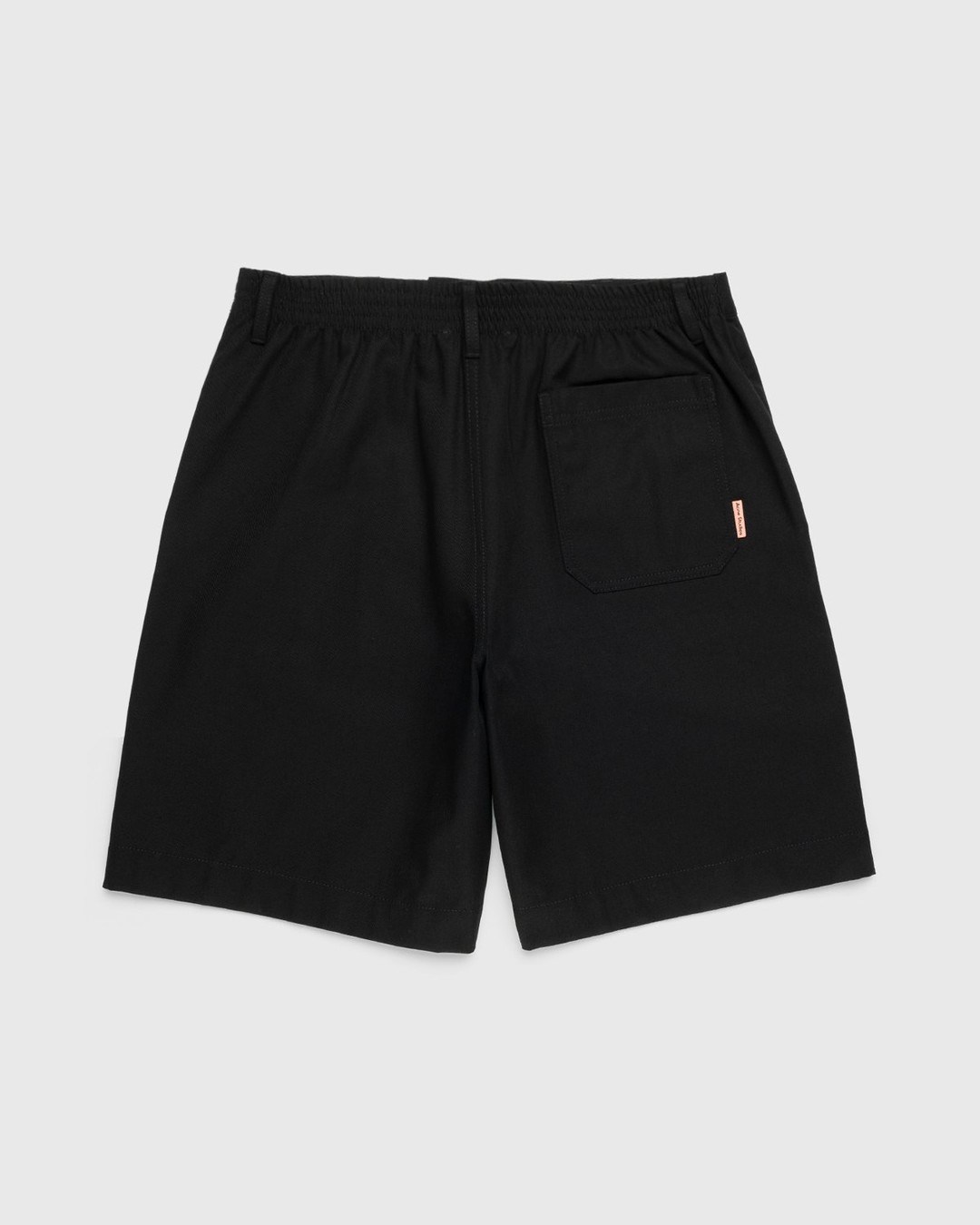 Acne Studios – Ringa Cotton Mix Twill Shorts Black - Shorts - Black - Image 2