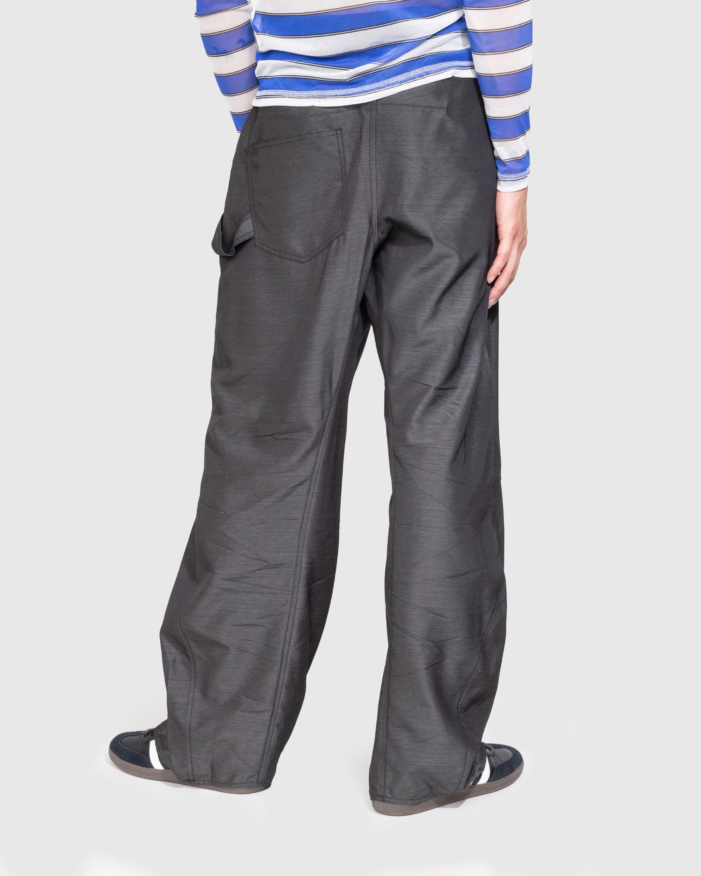 J.W. Anderson – Twisted Workwear Trousers Grey - Pants - Grey - Image 3
