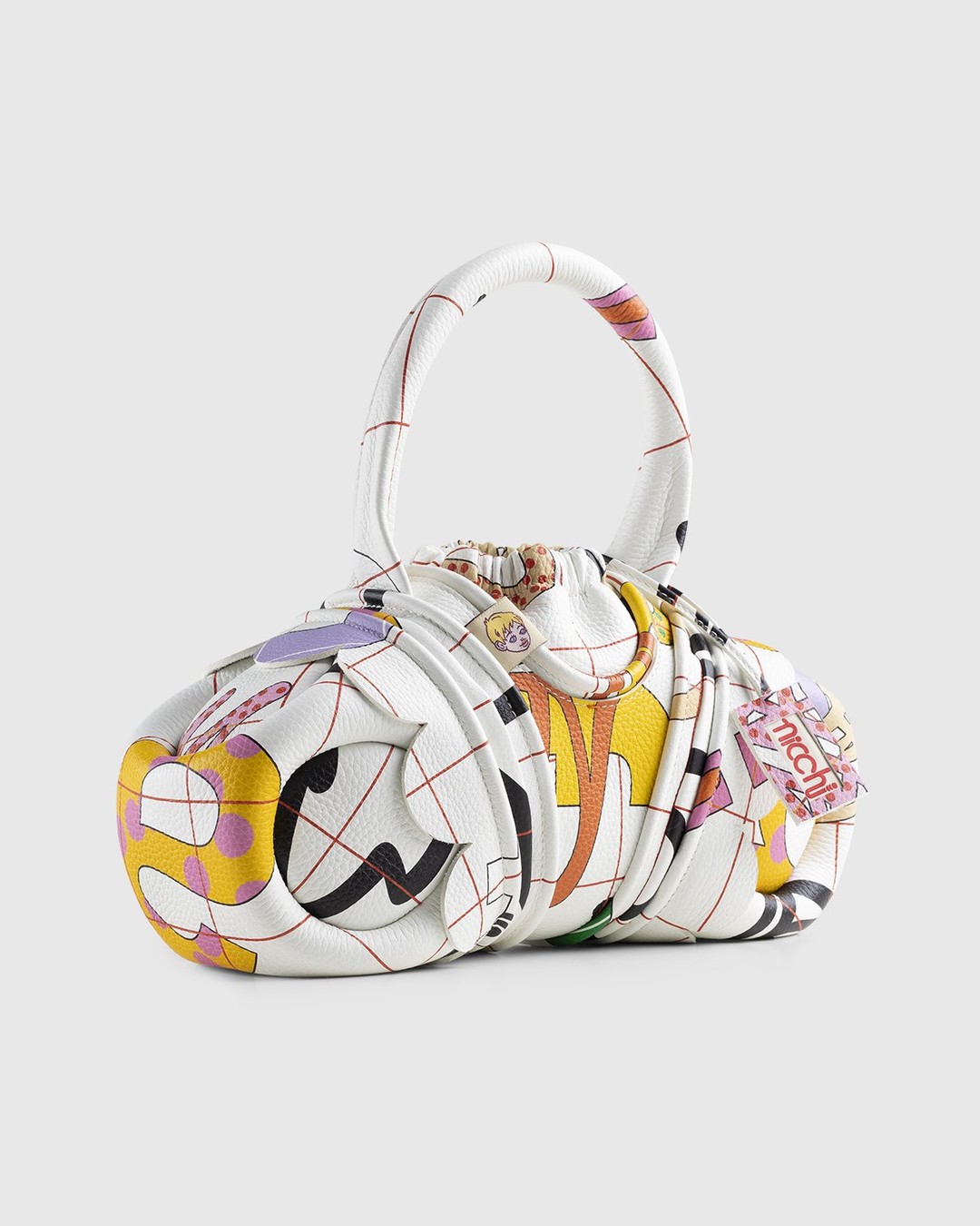 Nora Turato x Ecco Leather x Nicchi x Highsnobiety – Boomblaster Infinity Pool Dragon Toes Bag - Bags - White - Image 3