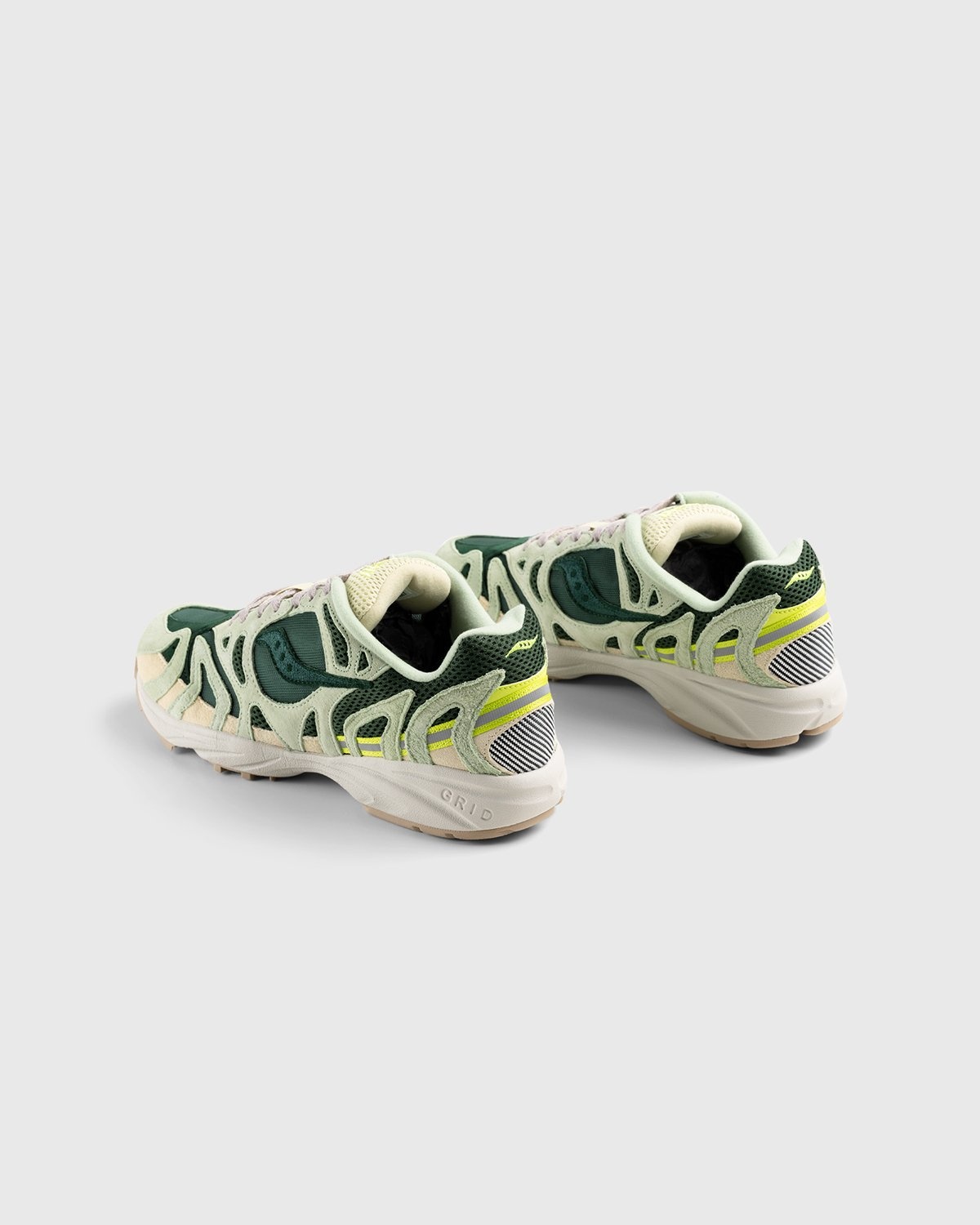 Saucony – Grid Azura 2000 Green - Low Top Sneakers - Green - Image 3