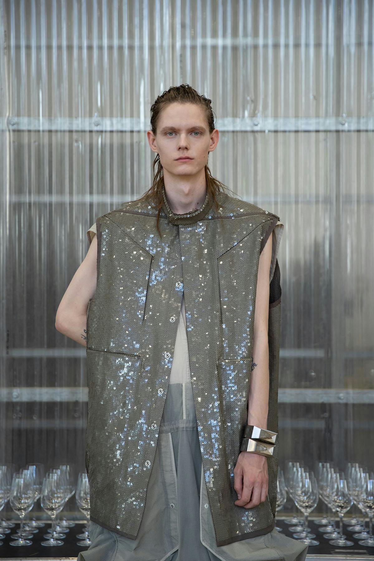 Rick Owens SS23 Men's: A Tiny Tank Top Takes Paris