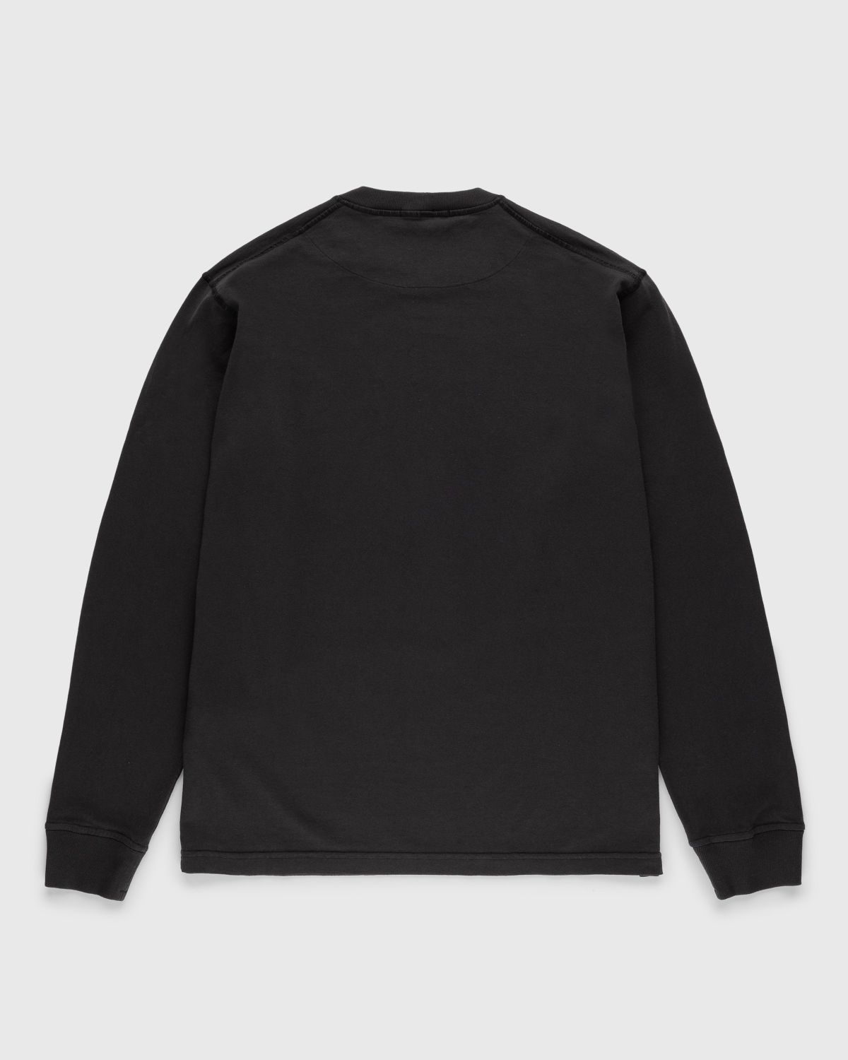 Stone Island – Fissato Longsleeve T-Shirt Charcoal - Longsleeves - Grey - Image 2