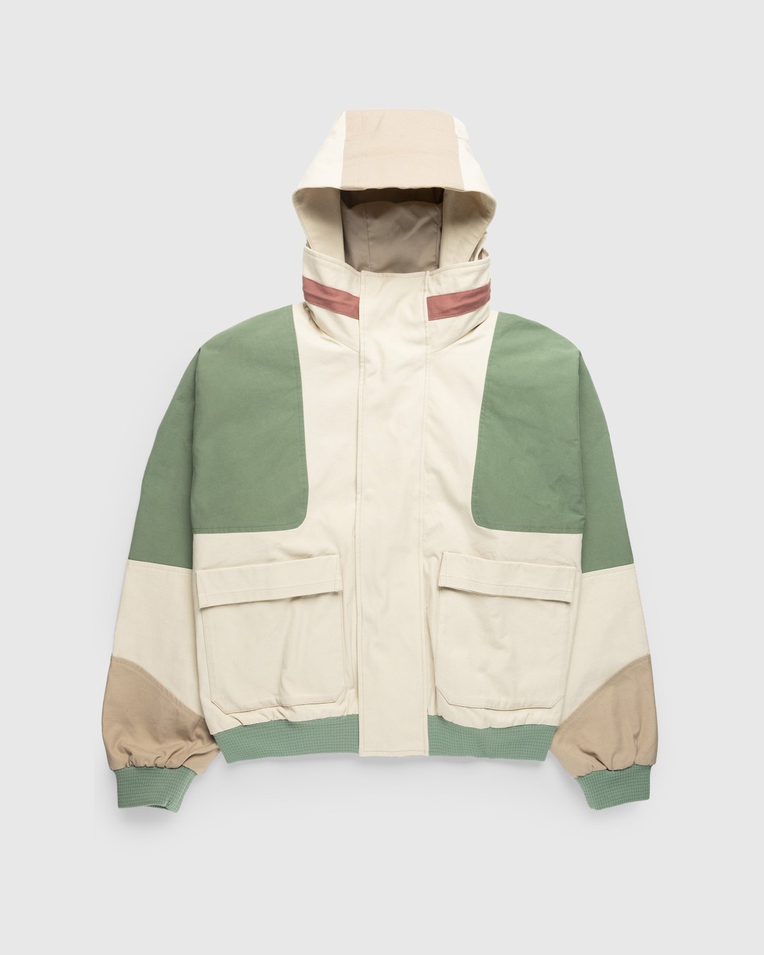 RANRA – Godor Hooded Jacket Sand - Outerwear - Beige - Image 1