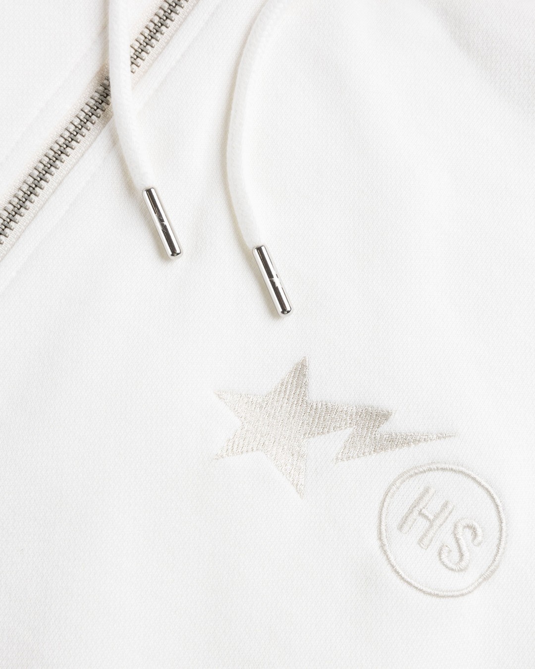 BAPE x Highsnobiety – Heavy Washed Zip Hoodie Ivory - Sweats - Beige - Image 5