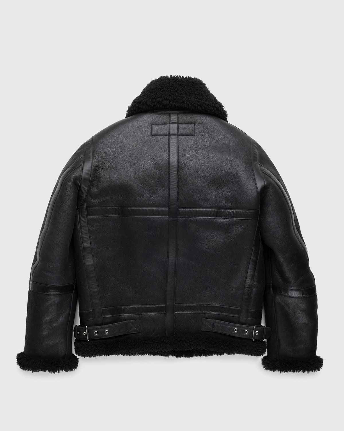 Acne Studios – Shearling Aviator Jacket Black | Highsnobiety Shop