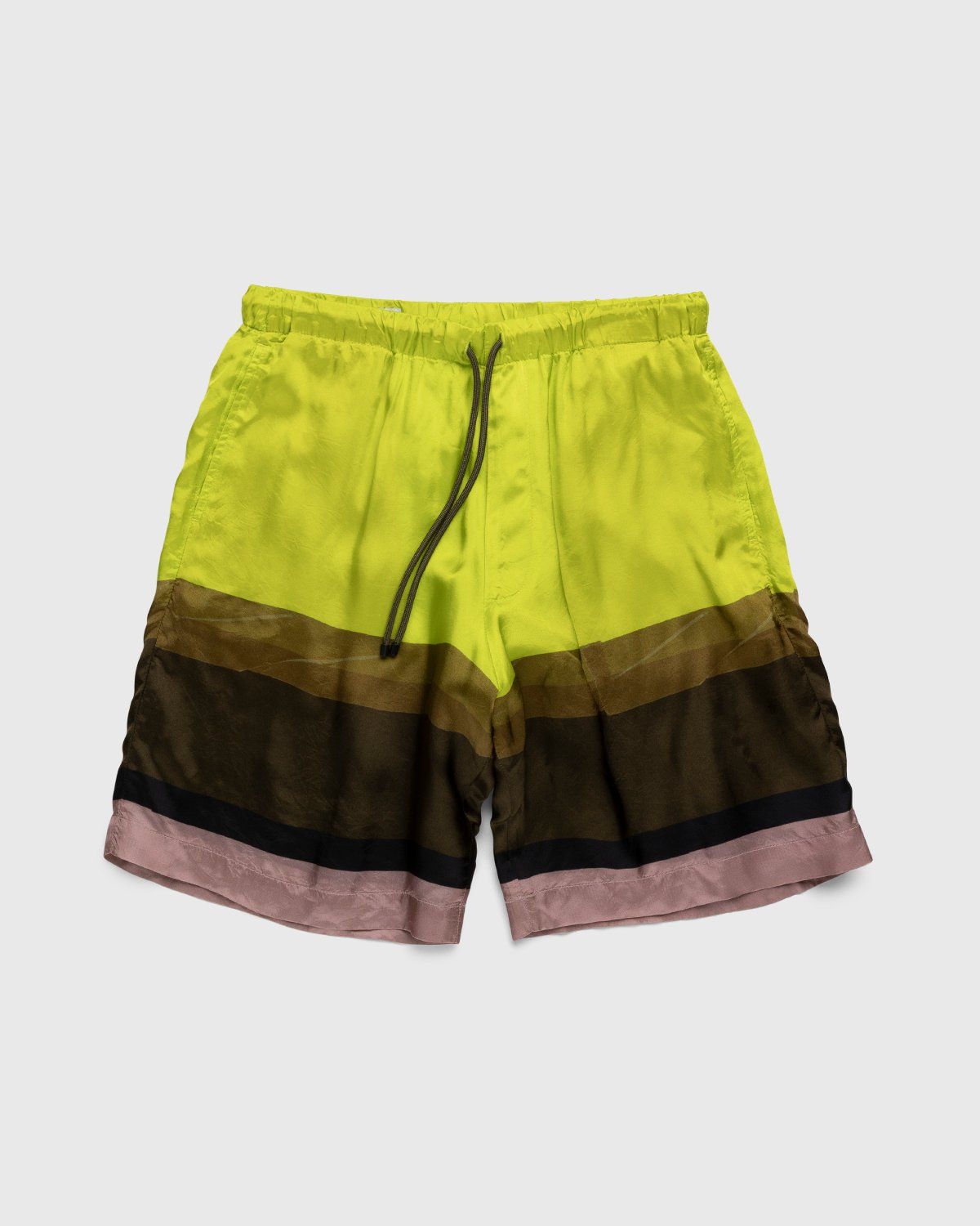 Dries van Noten – Piperi Shorts Yellow - Shorts - Yellow - Image 1
