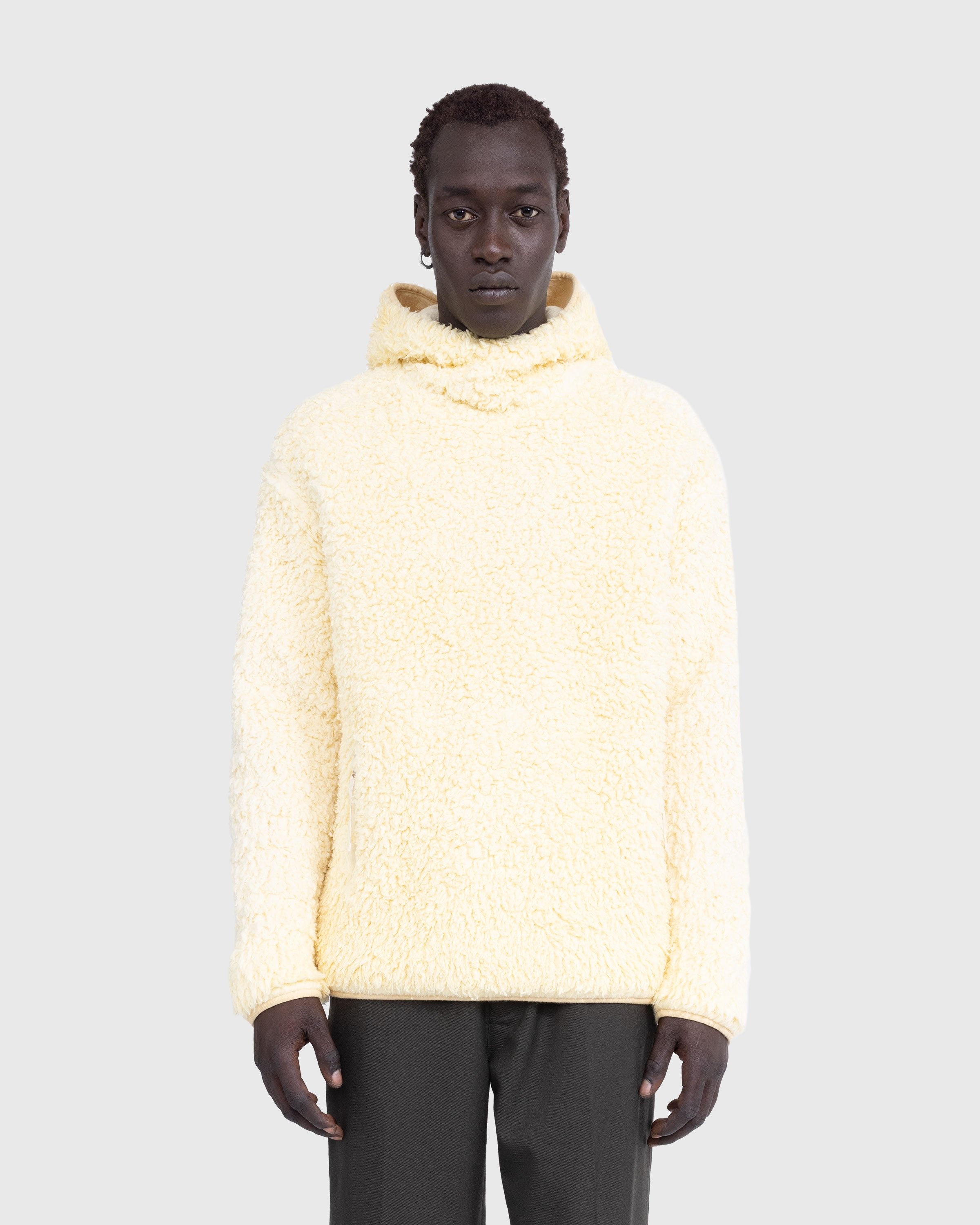 Jil Sander Fleece Hoodie Lemon Highsnobiety Shop