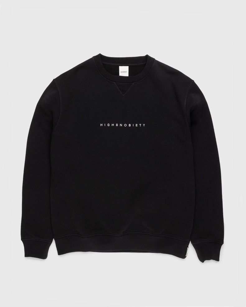 Highsnobiety – Staples Crew Black