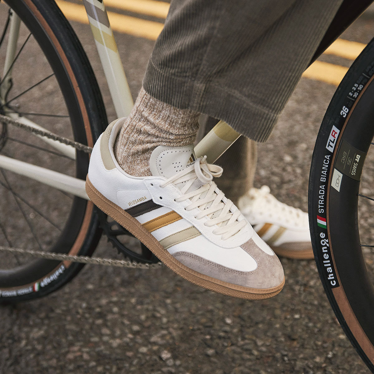 luchthaven Haas Ass END. & adidas Reveal Velosambas "Social Cycling" Collab