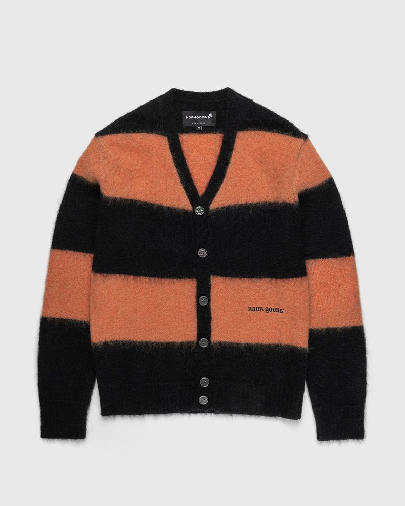 Noon Goons – Undone The Sweater Cardigan Brown/Orange
