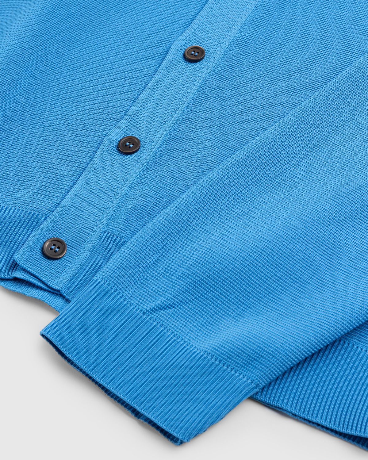 Our Legacy – Evening Polo Circuit Blue Performance Poly - Knitwear - Blue - Image 6