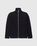 Knit Zip-Up Cardigan Black